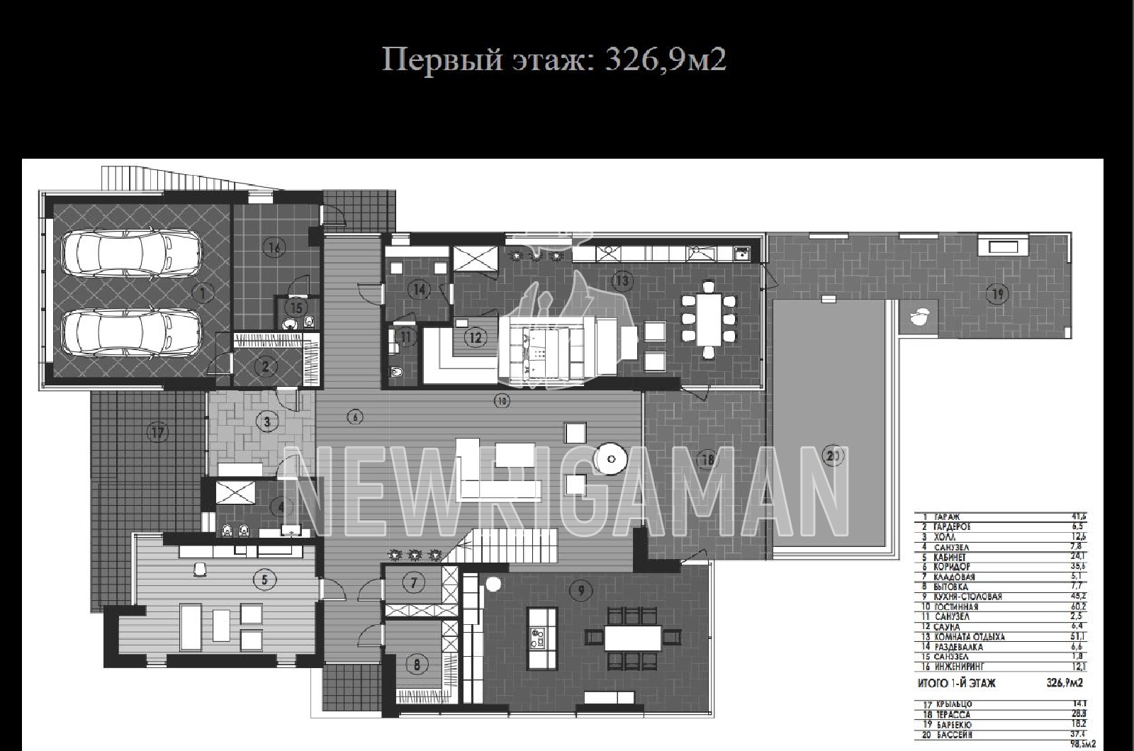 Планировка лота
