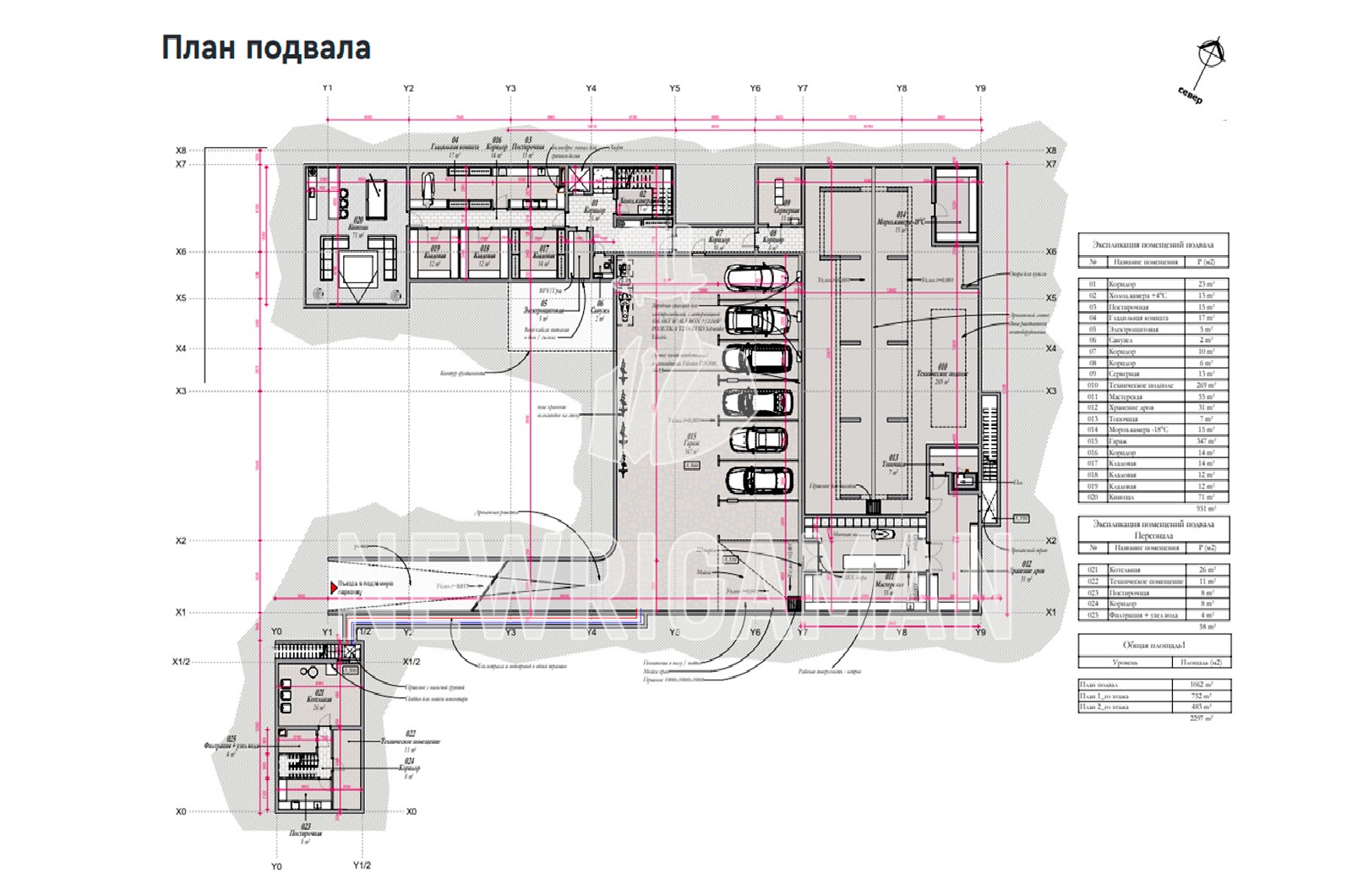 Планировка лота